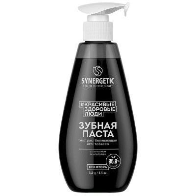 ✔️SYNERGETIC Зубная паста 240г Экстраотбеливающая - купить за  в г. Махачкале