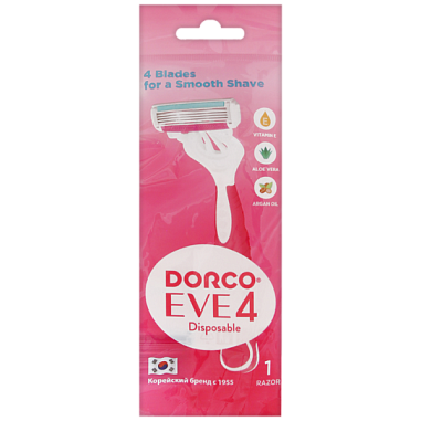Dorco Eve 4 Disposable бритва одноразовая с плавающей головкой/10 от магазина МылоПорошок
