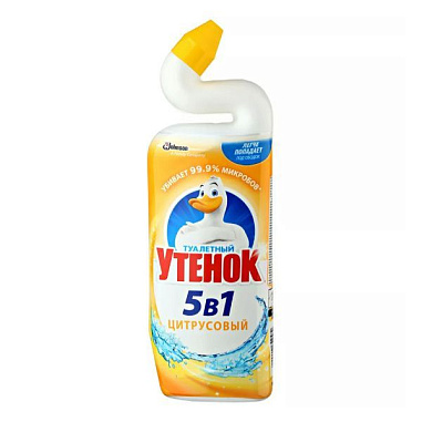 ✔️Утенок Средство д/унитаза 500мл Цитрус 5в1/12 - купить за  в г. Махачкале